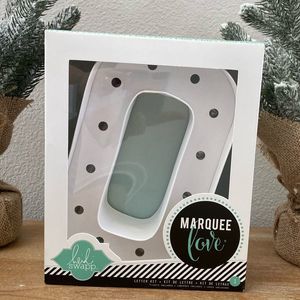 Heidi Swapp Marquee Love Letter Kit - White and Black